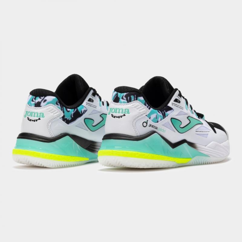 ZAPATILLAS JOMA SPIN MEN 2542 BLANCO TURQUESA
