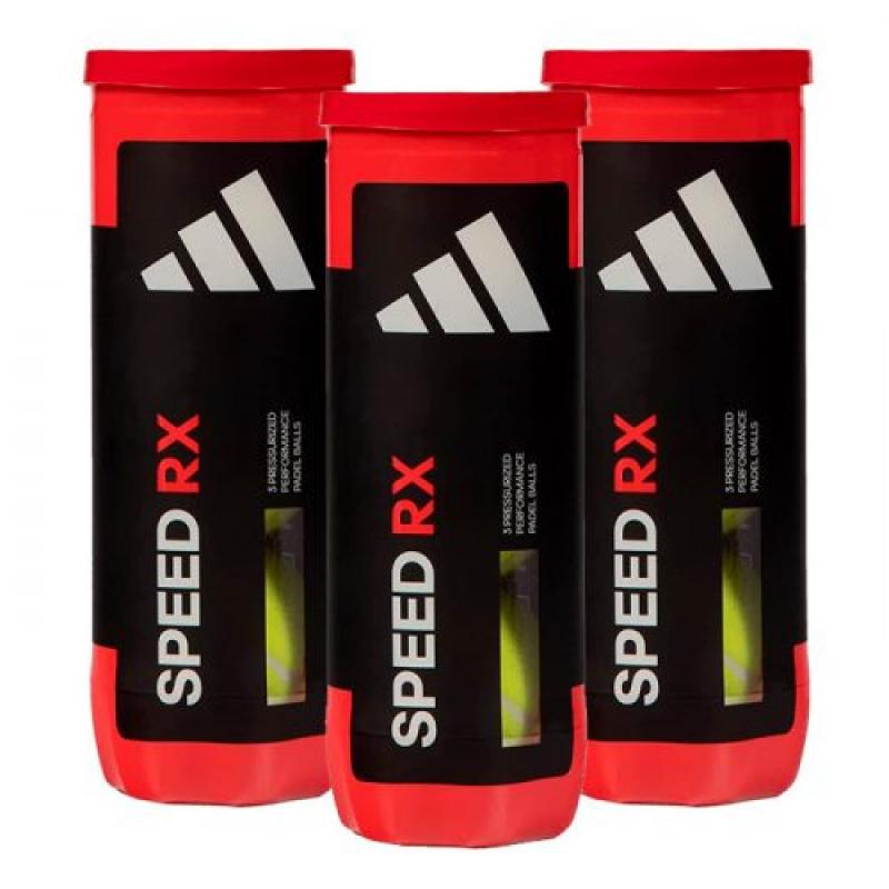 PACK 3 BOTES DE PELOTAS ADIDAS PADEL SPEED RX