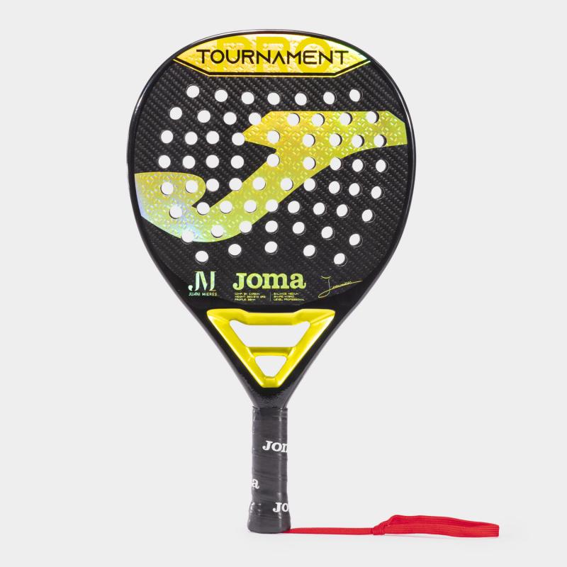 Pala de pádel Tournament JUANI MIERES negro amarillo