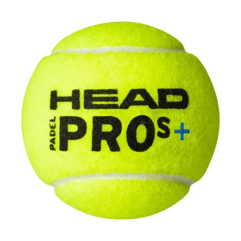PACK 3 BOTES DE 3 PELOTAS HEAD PADEL PRO S